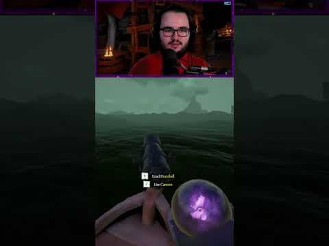 Defending FOTD On A Rowboat!! #seaofthieves #shorts